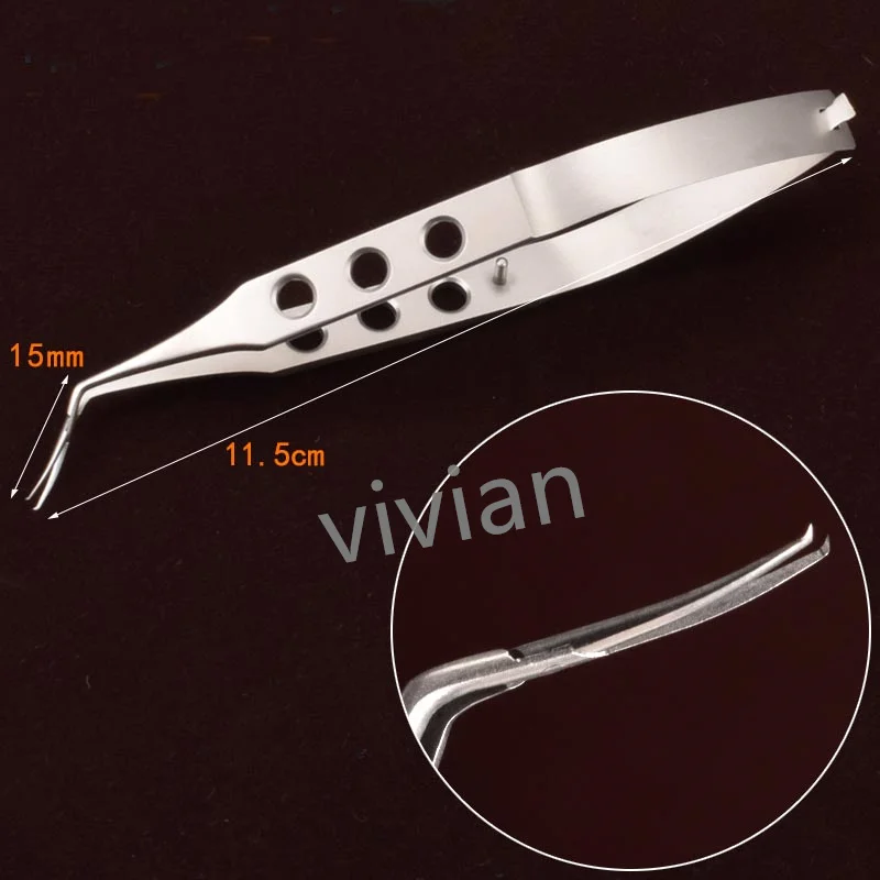 

New Inamura Capsulorhexis Forceps ophthalmic surgical instrument Titanium Ophthalmic tweezers