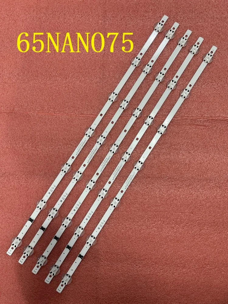 Kit 5pcs LED strip For 65NAN0816NA 65NANO906NA 65NANO796NE 65NANO756PA 65NANO75UP 65NANO75UPA SSC_Y21 SLIM TRIDENT_65NANO75