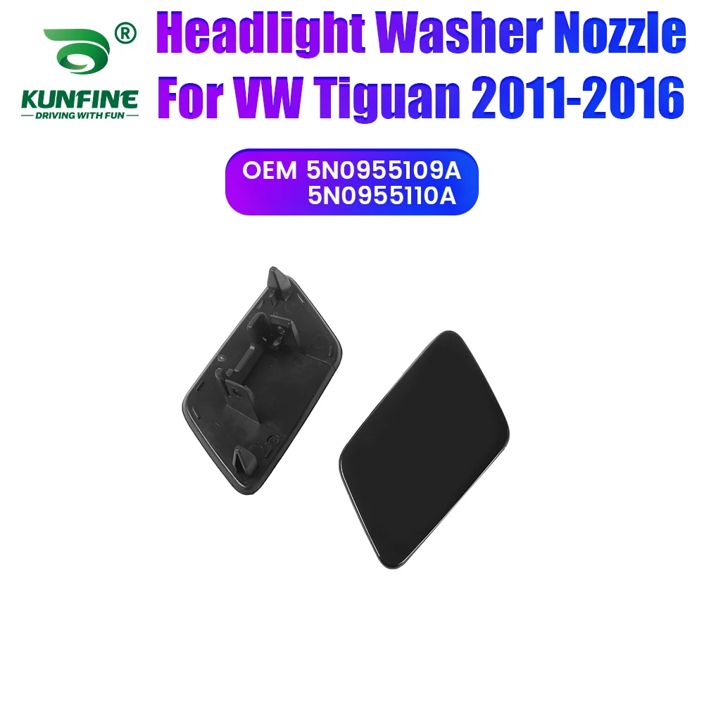 

Автомобильная фара, передний бампер, омыватель, распылительная форсунка, крышка насоса для фар для VW Tiguan 2011-2016 5N0955109A 5N0955110A