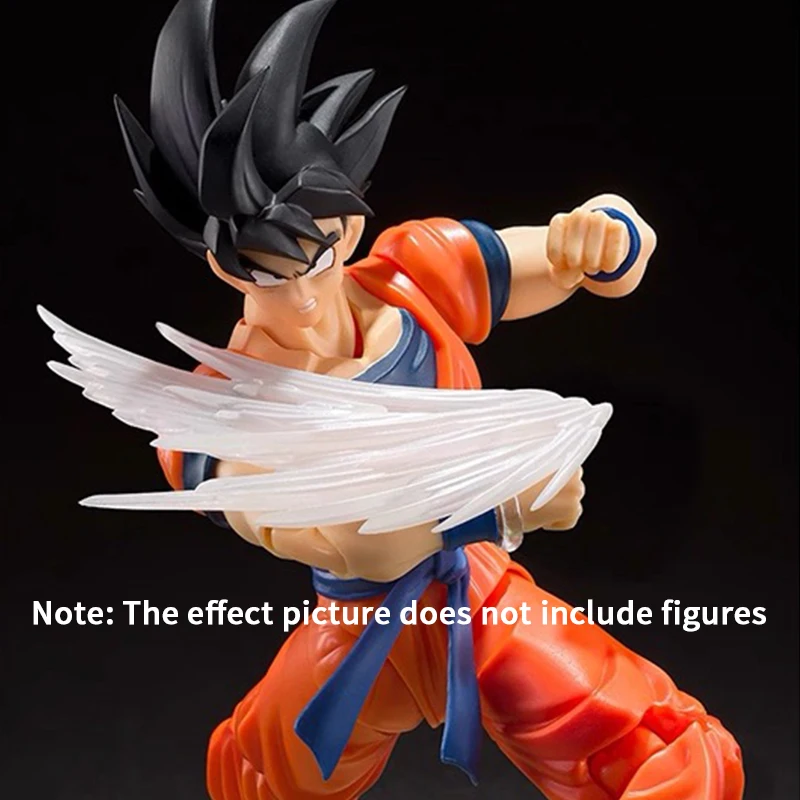 Ac Factory Ac Toys Dragon Ball Effect Series S.H.F Effect Piece Blue Ver. الإصدار الأبيض. ألعاب مجسمة لشخصيات الرسوم المتحركة كو