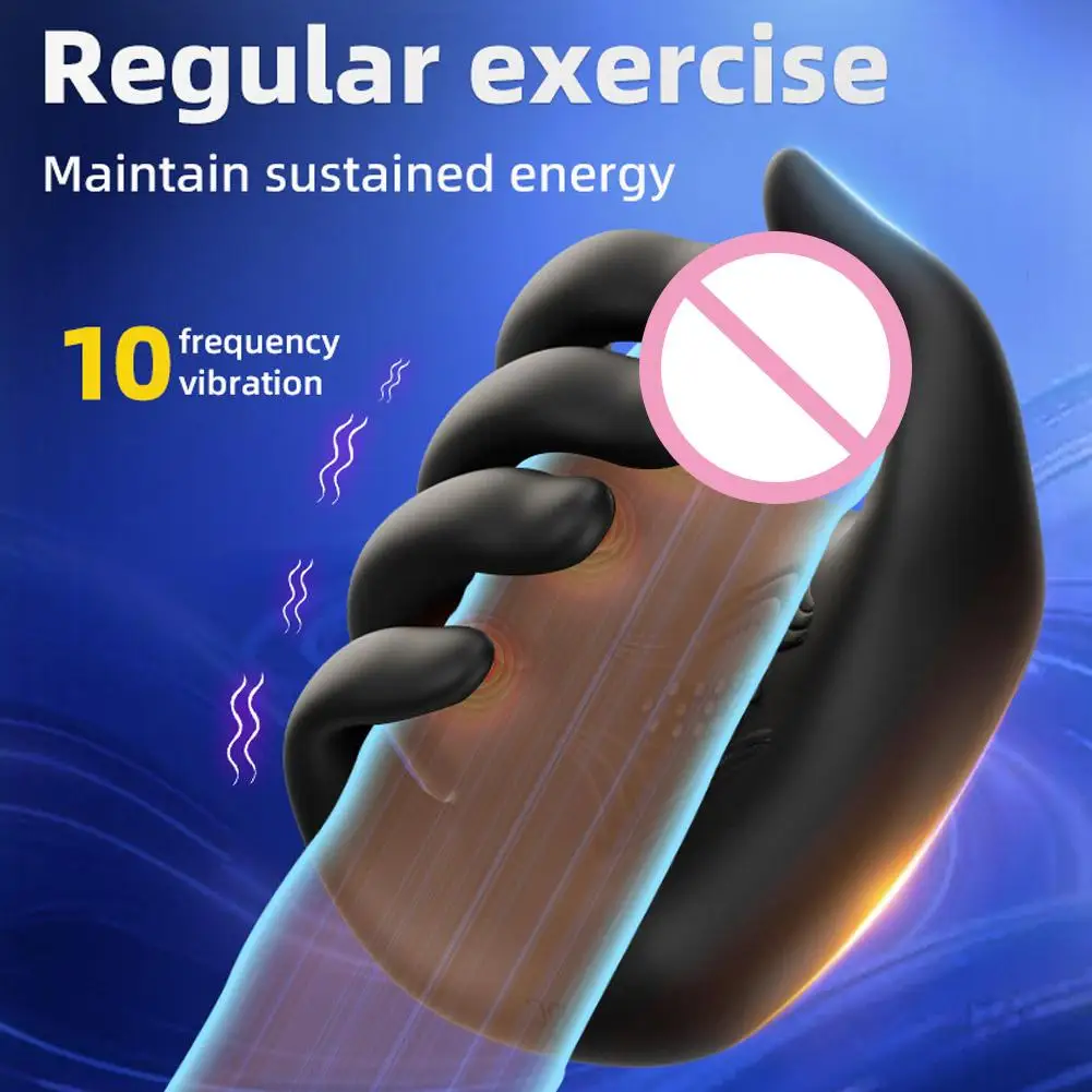 جديد القضيب التدريب هزاز الاستمناء للرجال حشفة المدرب محفز مدلك دائم تأخير التحمل الكبار الجنس لعب للرجال #4
