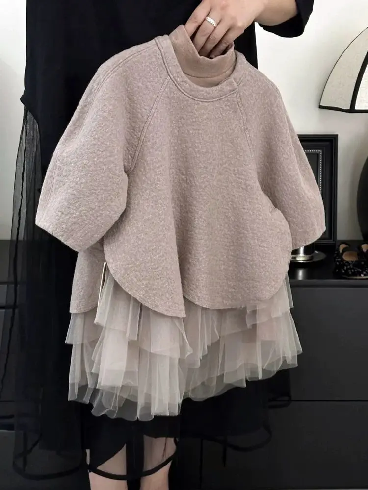 

Children Clothing 2025 Spring New Girls Dress Temperament Splicing Style Baby Princess Dress Fashion Girls Mesh Dress