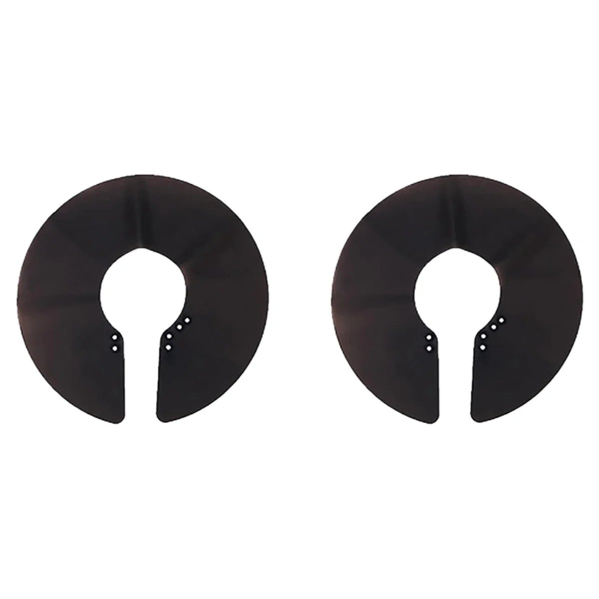 【PASSIONE 】2X Neck Shield Magnetic Shawl Haircut Shawl Salon Haircut Neck Cape Wrap Collar Shield Waterproof Silicone Hairdressi