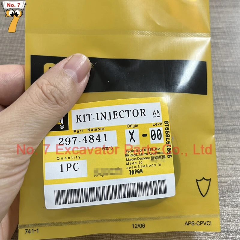 297-4841 For Excavator accessories CAT 329D 330D 336D Injector Oil Seal Repair Kit C7 C9 Engine 2974841