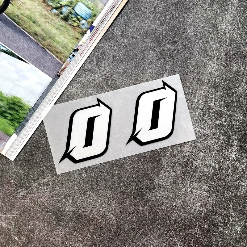 Pegatina de número de carreras para motocicleta, vinilo 0 1 2 3 4 5 6 7 8 9, calcomanías de carrera, pegatinas para casco, accesorios para Ducati S1000rr NMAX Cbr