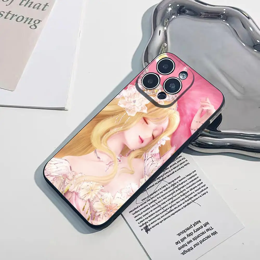 Funda de Silicona para Teléfono Game Infinity Nikki, Compatible con iPhone 17 Pro Max, 16, 15, 14 Pro Max, 13, 11 Air Plus