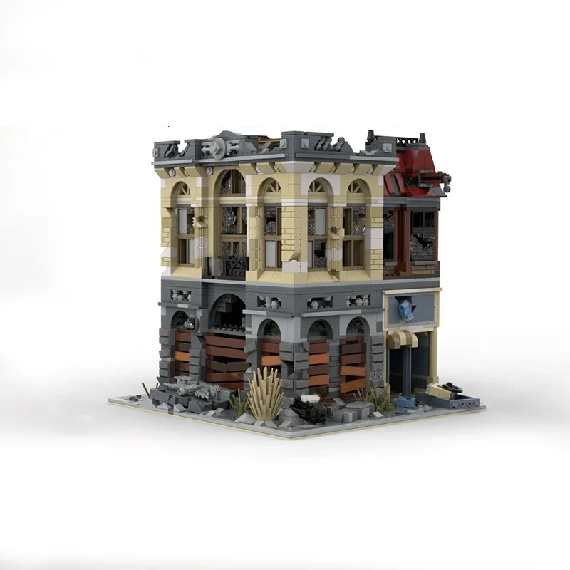 2500 pçs moc tijolos educativos modelo de arquitetura diy tijolo dilapido banco montagem brinquedo criança presente do feriado