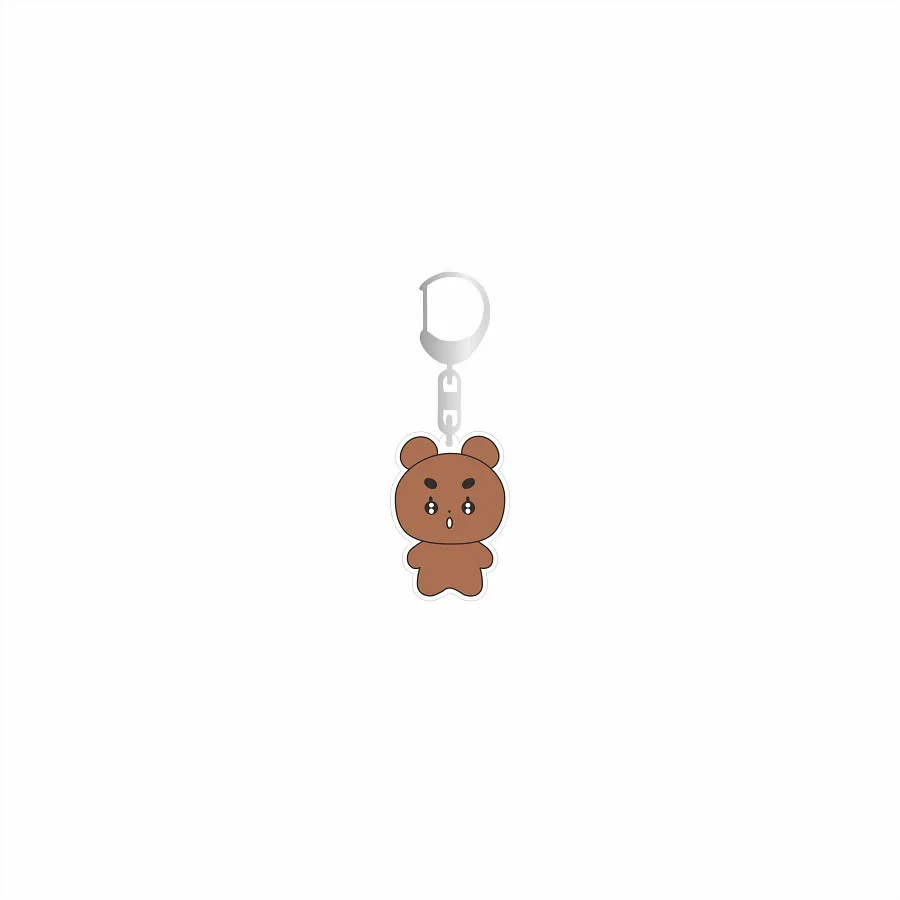 KPOP YEONJUN TAEHYUN Idol Cartoon Keychain High Quality Cute Lovely Acrylic Keyring Backpack Pendant SOOBIN Decorative Pendants