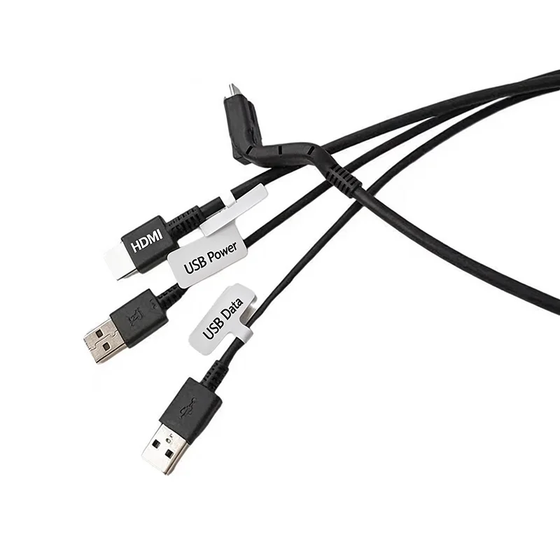 5 Meter 3 In1 VR Helmet Connecting Cable HDMI USB Data Power Cord for E3-B E3-C E3-S VR Headset