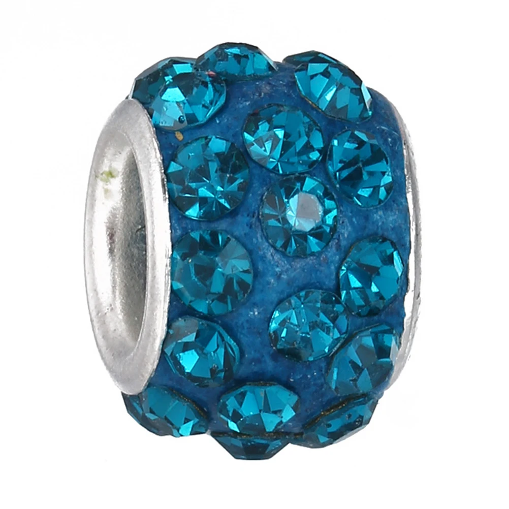 

100 Pcs Diamond Bead Bracelet Accessories Glass Beads Jewelry Beading Kits Loose Polymer Clay