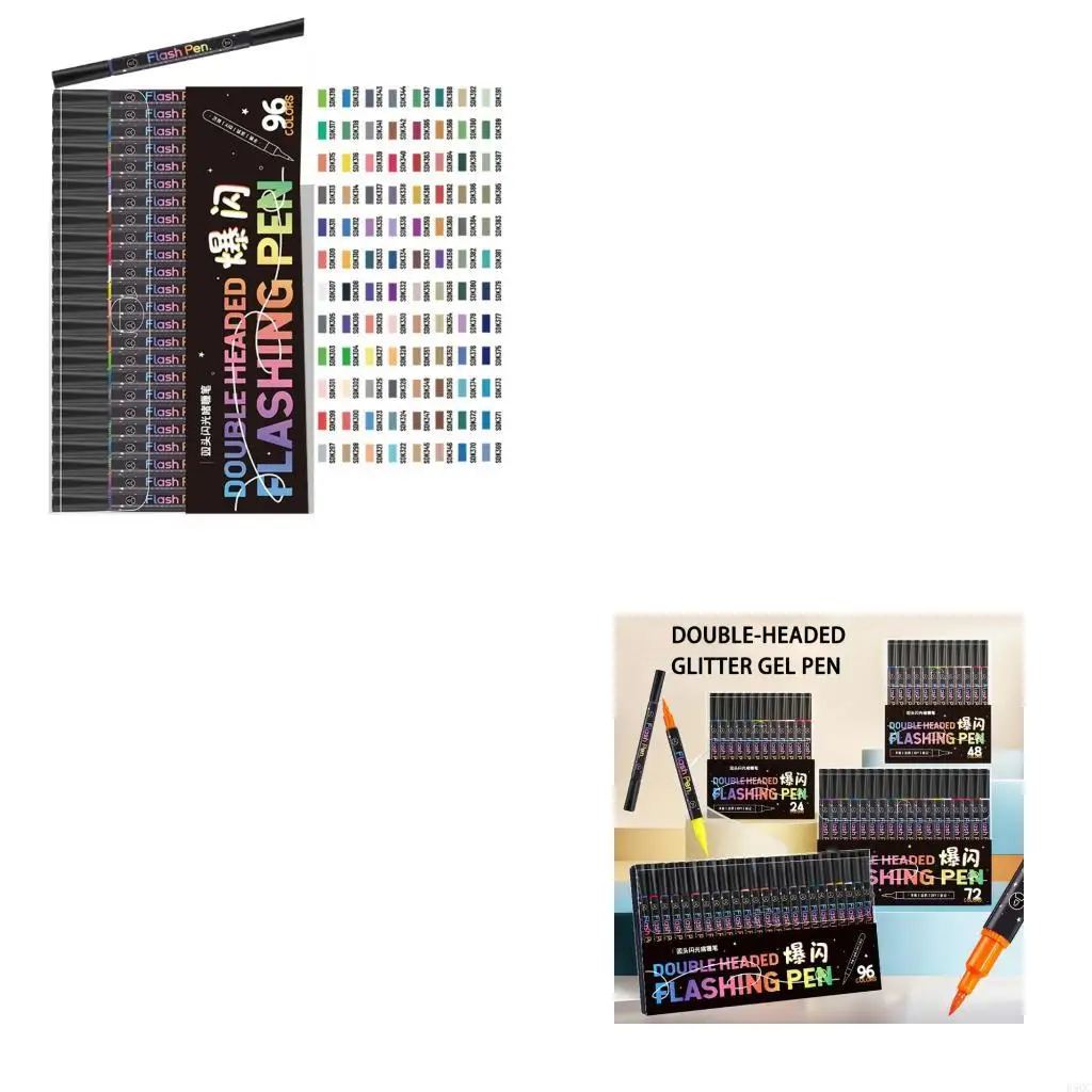 

1 коробка светящегося маркера с жидкими чернилами, акриловая ручка-маркер с широкими/тонкими кончиками для классных вечеринок,