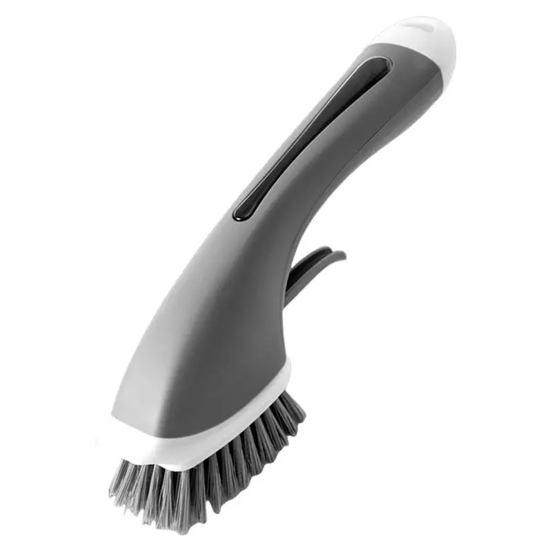 

Dish Cleaning Brush Automatic Dish Brush With Long Handle Cleaning Scrubber Add Detergent Reused Sink Cleaning Kitchen Cleaning