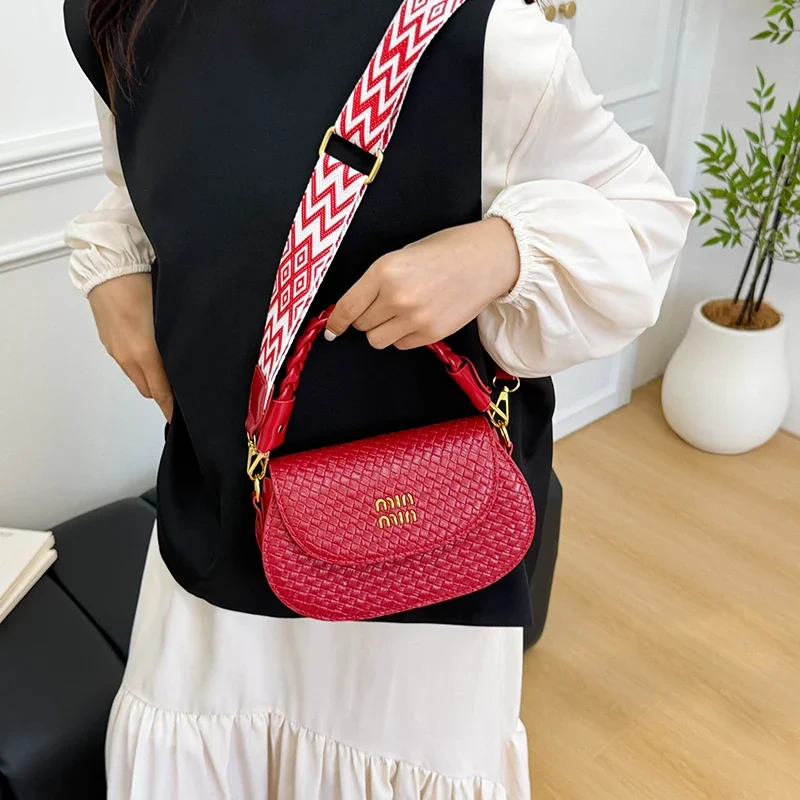 

Женская роскошная кожаная классическая модная сумка на плечо Элегантная дизайнерская сумка через плечо для повседневного офиса Образ жизни