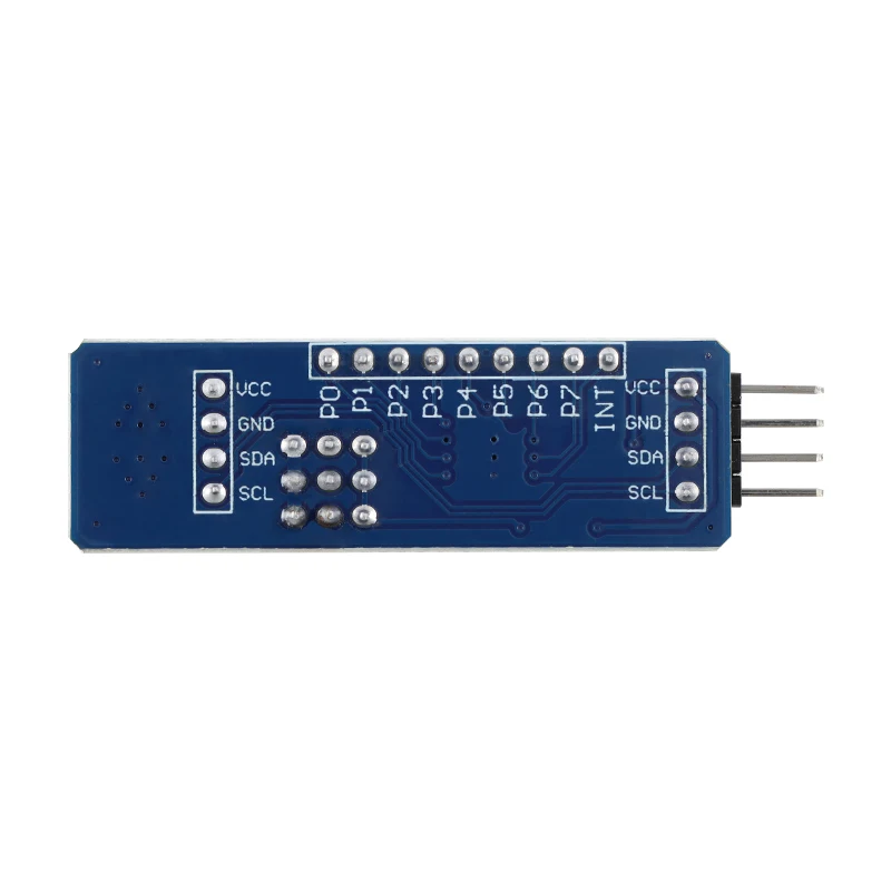 Picture 4: PCF8574T I2C Interface Single Chip Machine I/O Expander Module Blue Board PCB Extension Board for Electronic Projects