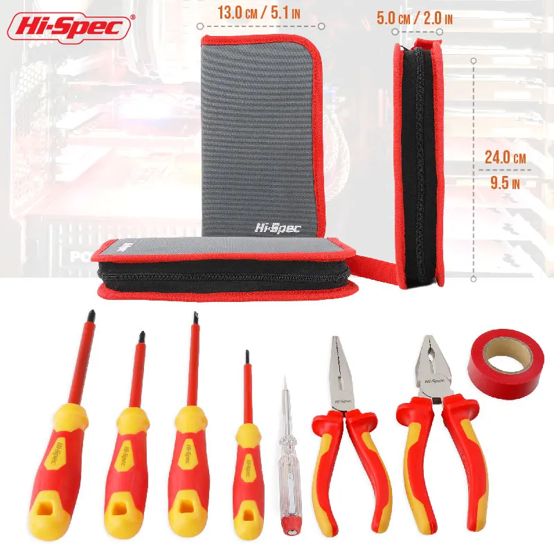 Hi-Spec Electrician Screwdriver Set approval Star Torx Insulated Screwdriver and Pliers Electronic Hand Tools