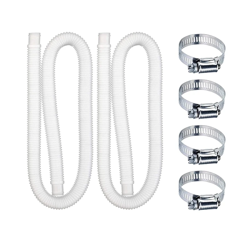 Diameter Easy To Install Accessory Pool Pump Replacement Hose - 59Inch Long For Intex Models 300/330/530/1000-Retail