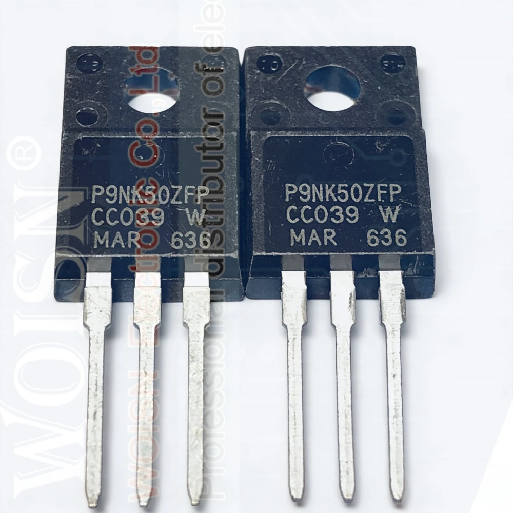 （1-5PCS） P9NK50ZFP STP9NK50ZFP 500V9A TO-220F