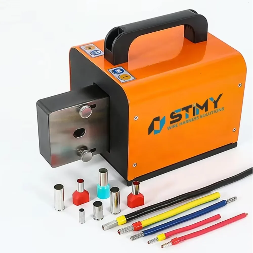 

Wire stripping and crimping machine for insulated tube terminals square clamp 0.5-50mm loose single terminal tapp