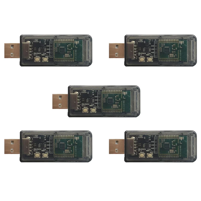 -A15I 5X Zigbee 3.0 Silicon Labs Mini EFR32MG21 Universal Open Hub Gateway USB Dongle Chip Module ZHA NCP Openhab