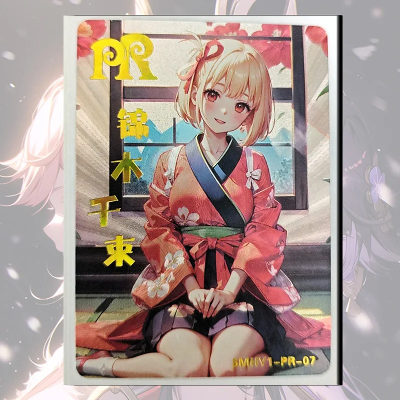 Goddess Story Flower girl PR card Raiden Shogun Yae Miko Shenhe Nishikigoi Chisato boy Toy collection Birthday Christmas gift