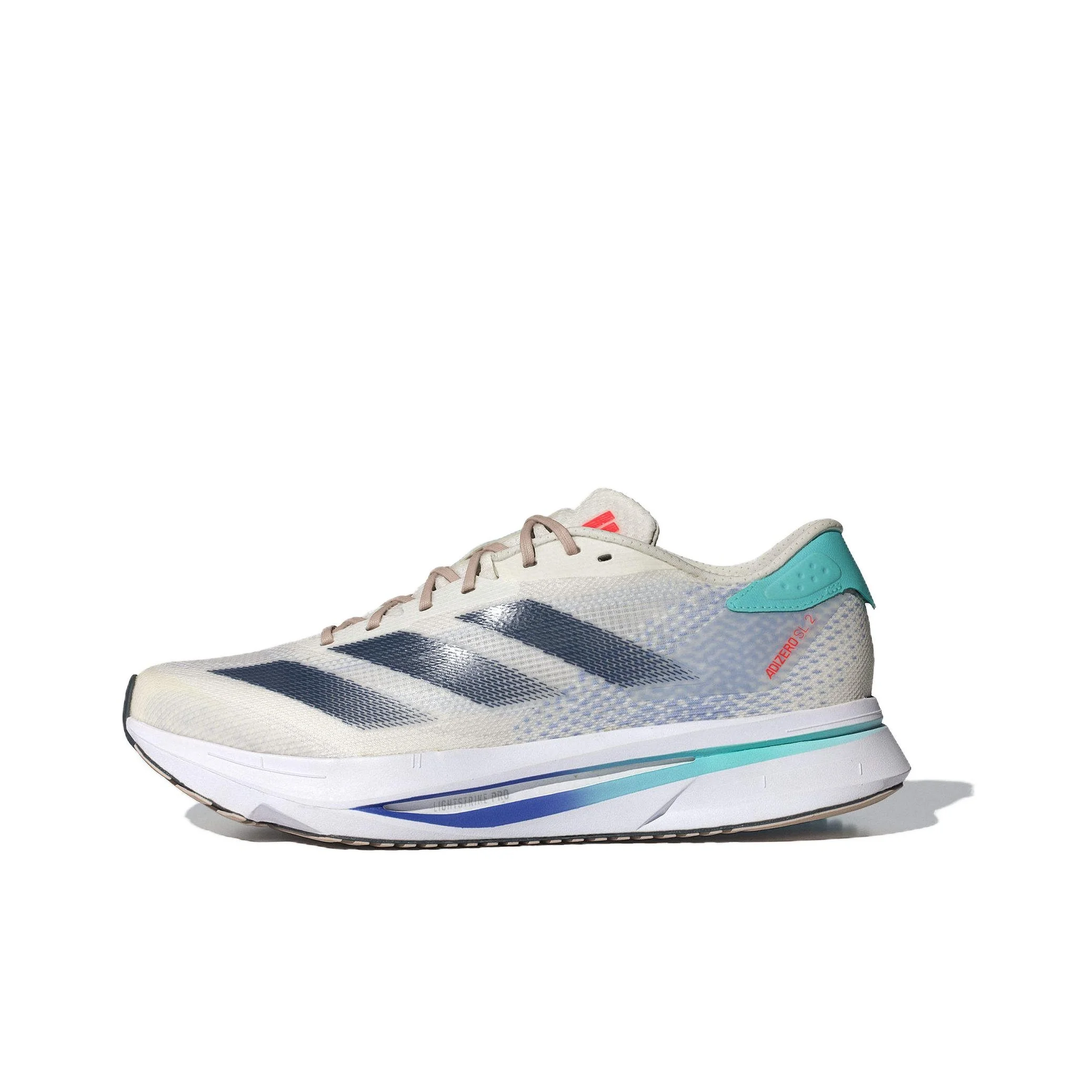 Adidas Adizero Running Shoes Men's Low Top Beige IF6753