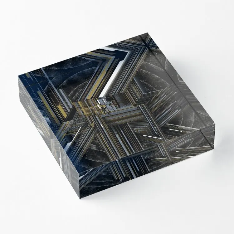 Why the Interstellar Cube Acrylic Block Is the Ultimate Modern Home Decor Statement