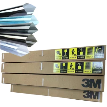 3M brand sputtering reflective VLT05% high heat dissipation auto painting film window solar ultraviolet protection film