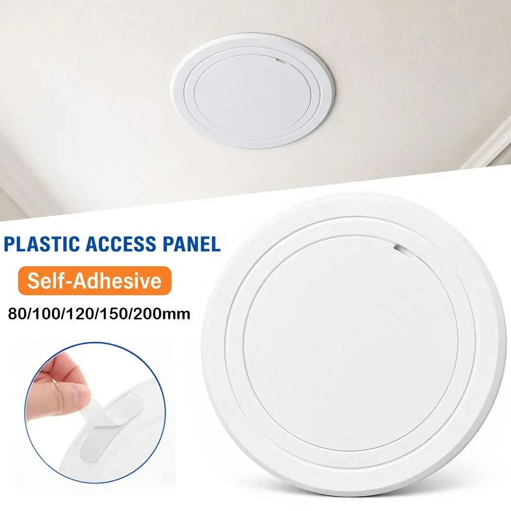 New Round Access Panel White Removable Access Doors Self Adhesive Wall Panel