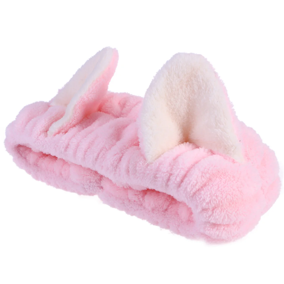 

Cat Ears Headband Pink Warm Hair Accessory For Women Fashion Party Cosplay Gift Hairband Makeup Headwrap