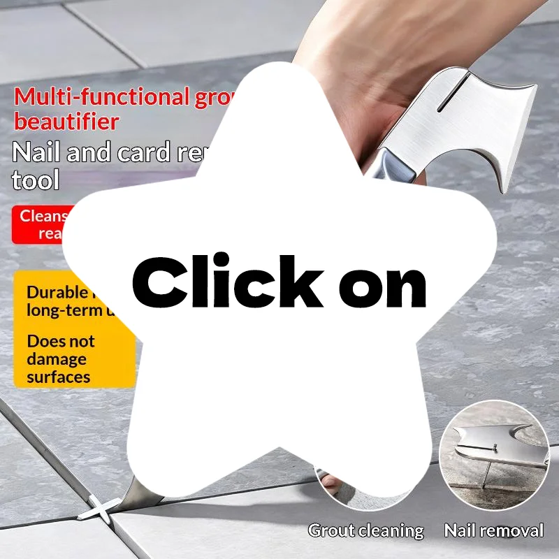 Professional Tile Gap Repair Hook Knife Stainless Steel Ceramic Tile Cleaner Scraper Floor Nail Puller Hand Tool Supply Kit