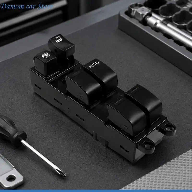A2UC Vehicle Control Switches Panel Assembly with AUTO-Marked Button and Several Window Positions, 25401-AL500 Reference Number