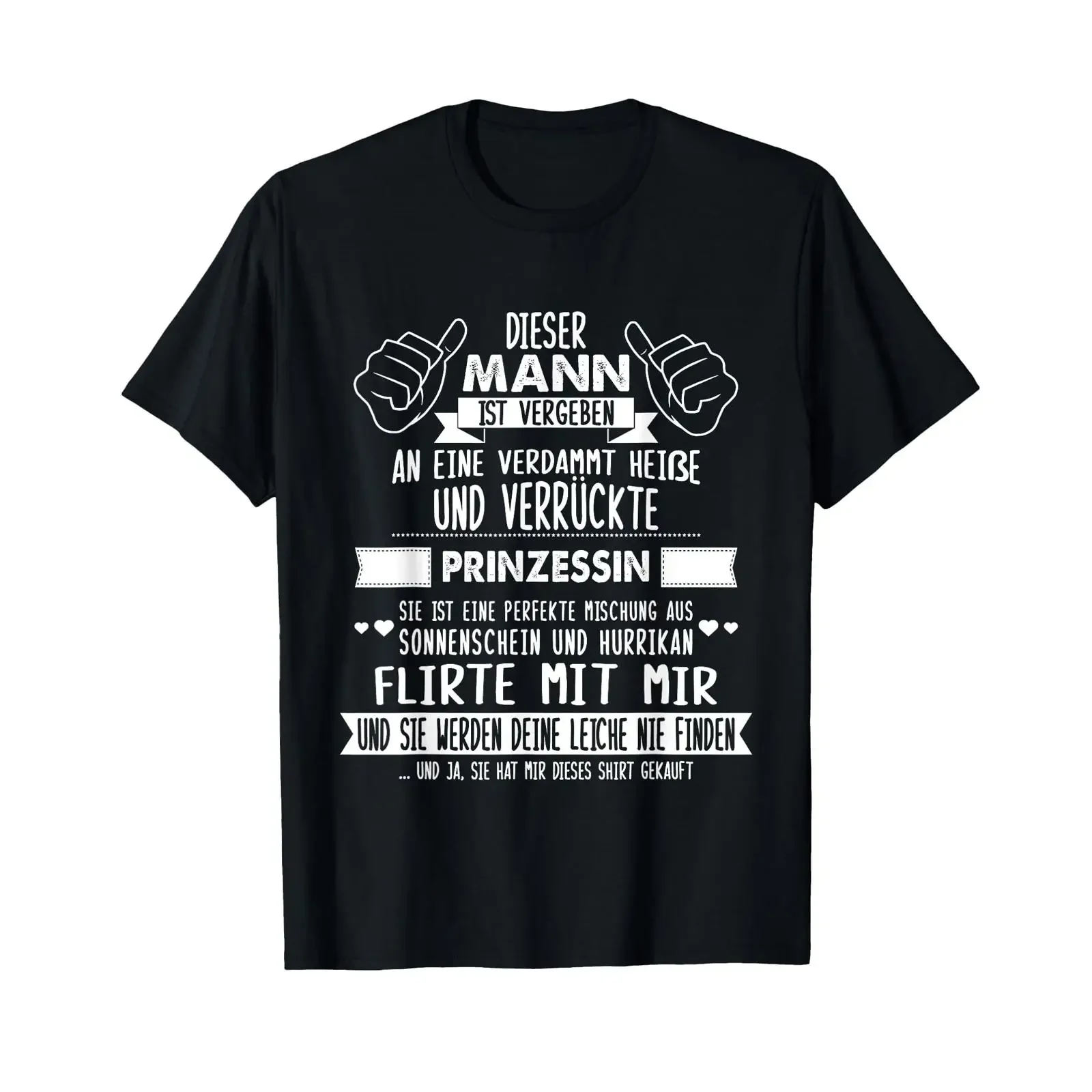 Friend A Princess Forgive Couple Relationship T Shirt vintage Washed homme Unisex fashion designer clothes Breathable