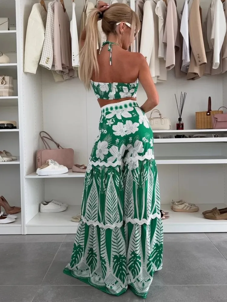 Set da 2 pezzi Costumi da bagno e Panst Costume da bagno sexy Donna Costume da bagno estivo Bikini Set Beach Cover Up Costume da bagno Куvelaльник