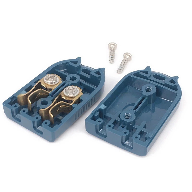 90 Degree Rotary US 2 Flat Pin Power Plug & Socket Set JHD-2201 JHD-2202 10A 250V, 1 Pair