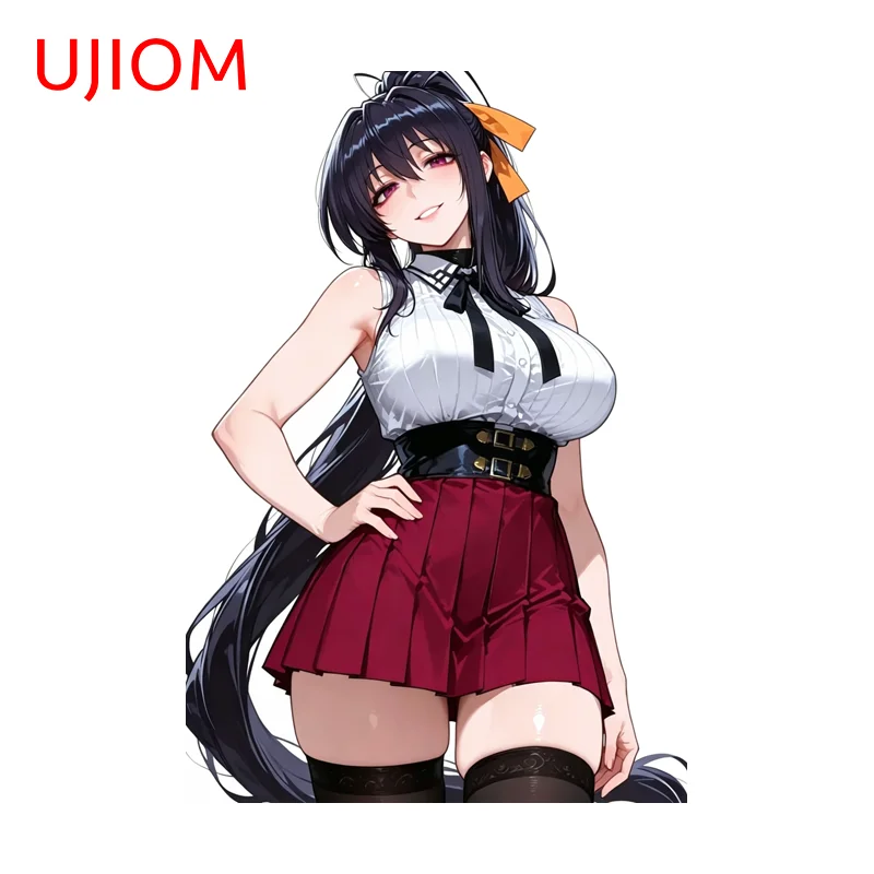UJIOM Himejima Akeno Cartoon Wall Sticker Alluring Personality Waterproof PVC Kids Room Decal Creative Decoration Chambre
