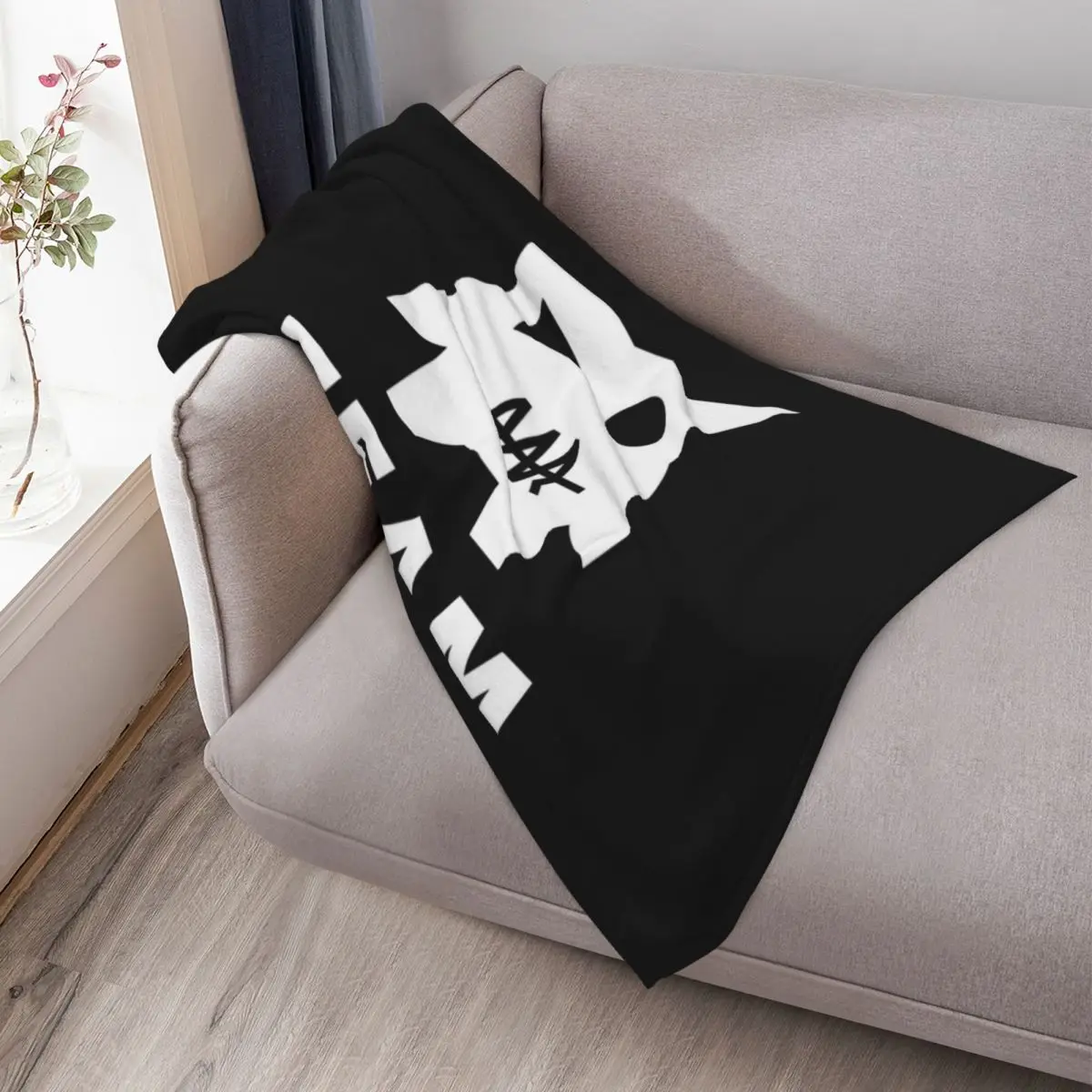 بطانية رمي Team Rar Merch Team Rar V0 Crew، أفكار هدايا عيد الحب الكبيرة، بطانيات منقوشة من القطيفة الناعمة الثقيلة