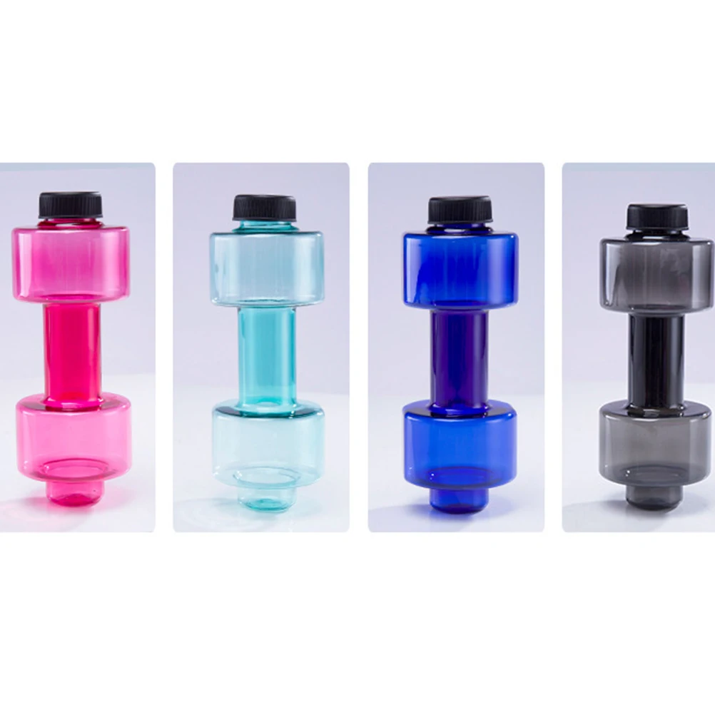 

Fitness Water Bottle Dumbbell Constant Temperature Workout for Running Blue Gym Sports