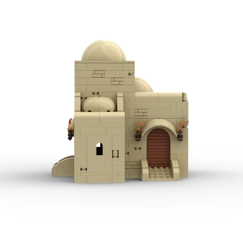 485 قطعة MOC تاتوين ركن البيت ستار معركة نموذج اللبنات هدية الكريسماس العمارة اللعب الإبداعية الطوب الاطفال عيد ميلاد #2