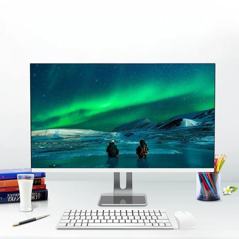 New computer all-in-one computer 22/24 inch IPS high definition home game office learning desktop computer