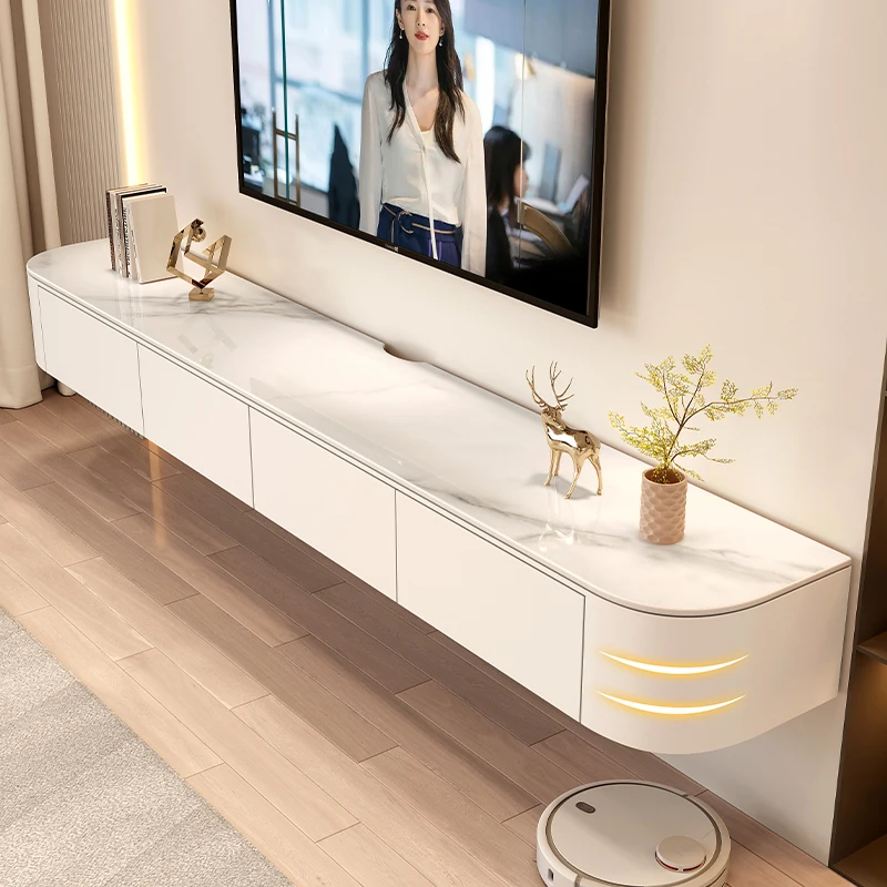 

Postmodern Trendy Tv Stand Premium Floating Nordic Floating Tv Stand With Drawers Living Room Nordic Muebles Trendy Furniture