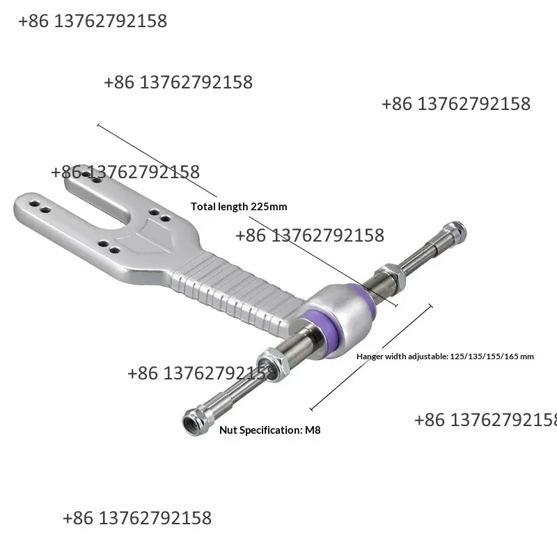 LDP Longboard Extension Fork Deck Riser Mount Drop Truck Adapter Universal Skateboard Hardware Parts