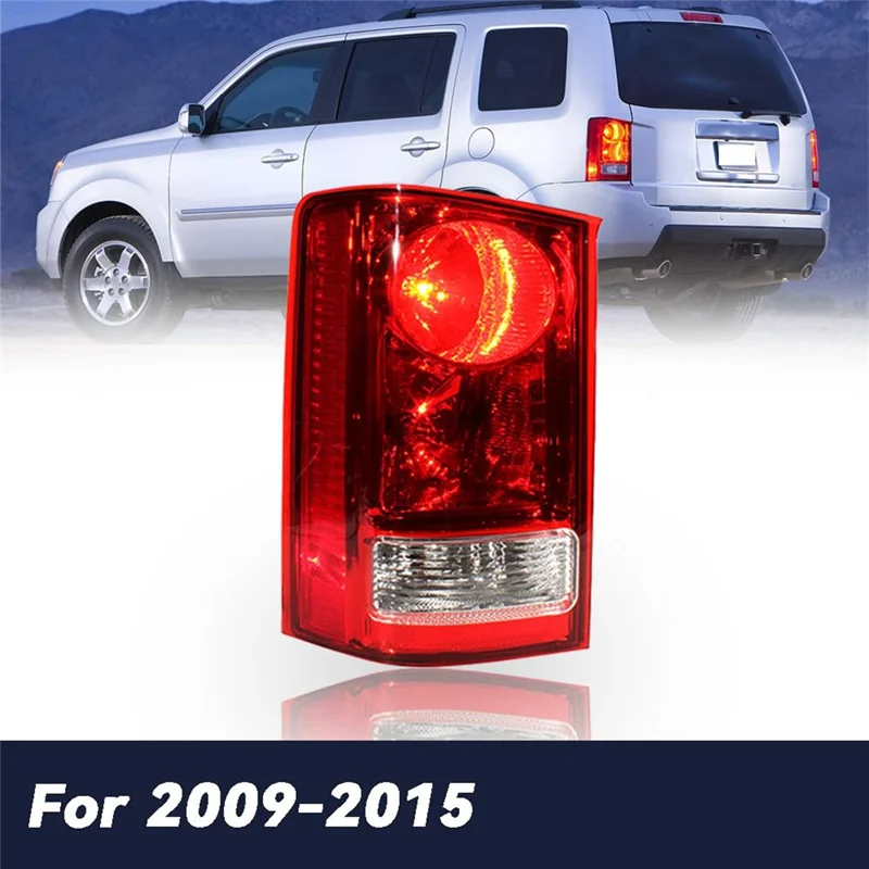 

Для Honda Pilot 2009-2015 Сменный галогенный задний фонарь в сборе с лампочкой подходит для задней левой 33550-SZA-A01