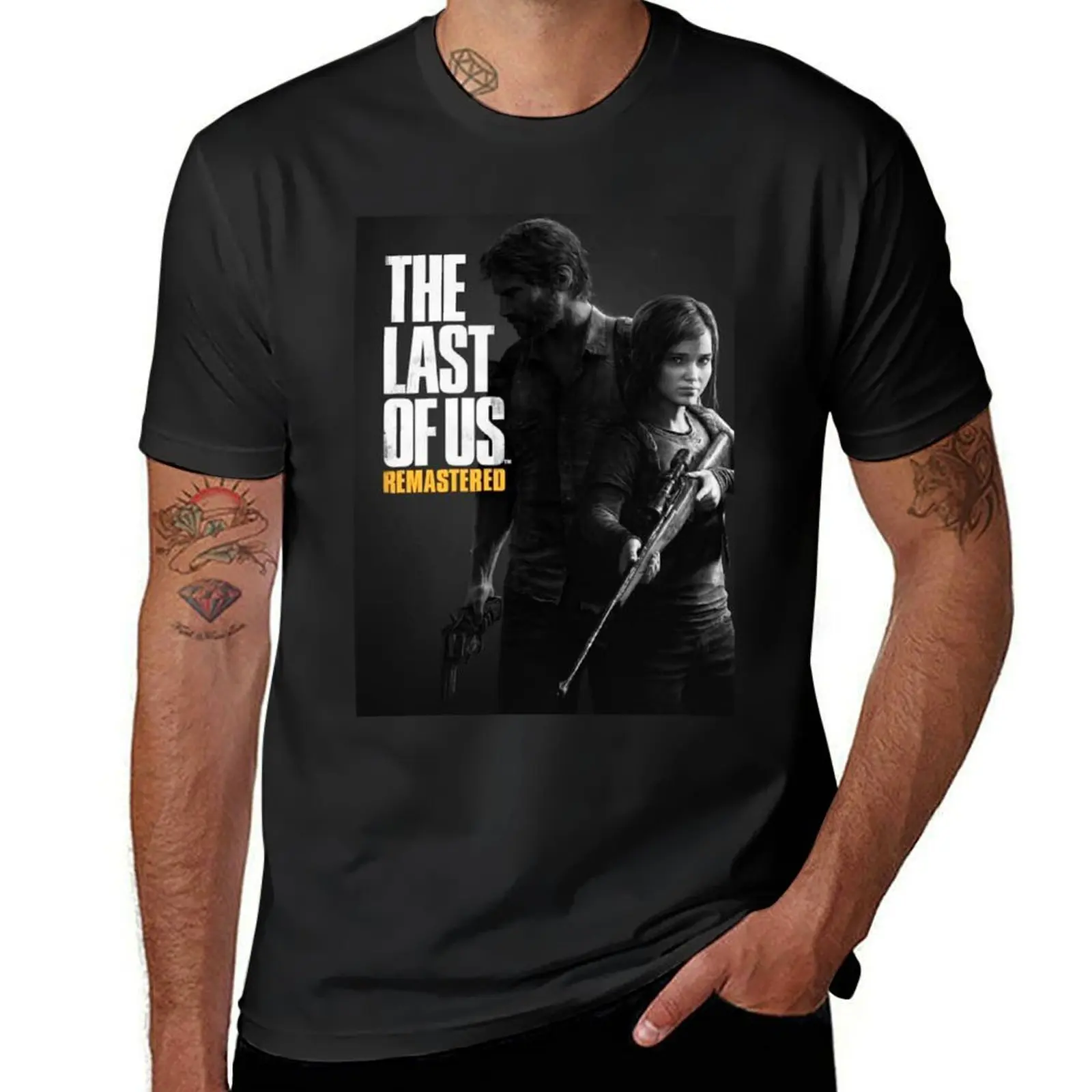 The Last Of Us Part 1 - Game T-Shirt boys animal print anime clothes plus size tops mens workout shirts