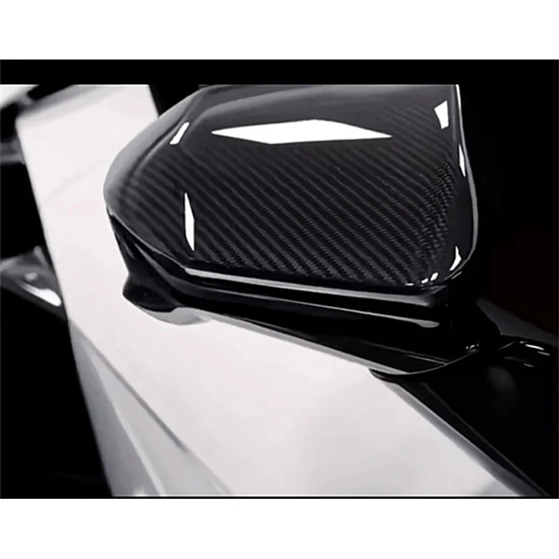 Lightweight Dry Carbon Fiber Rearview Mirrors Anti Scratch Fit Revulteo 2025
