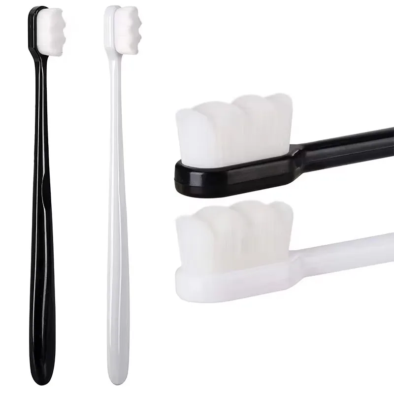 4/8pcs Extra Soft Toothbrush For Sensitive Gums, Micro-Nano Manual Toothbrush With 20000 Soft Floss Bristle For Gum Care