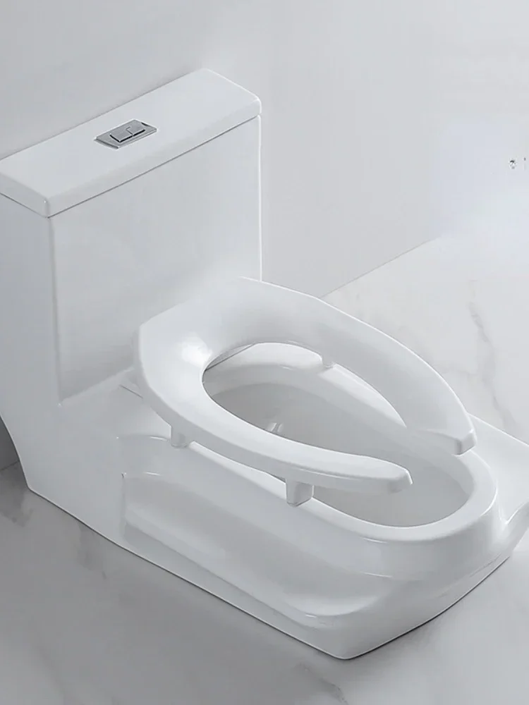 #Y  Home Squatting Dual-Use Toilet Bowl Changed to Squatting Desktop Potty Chair