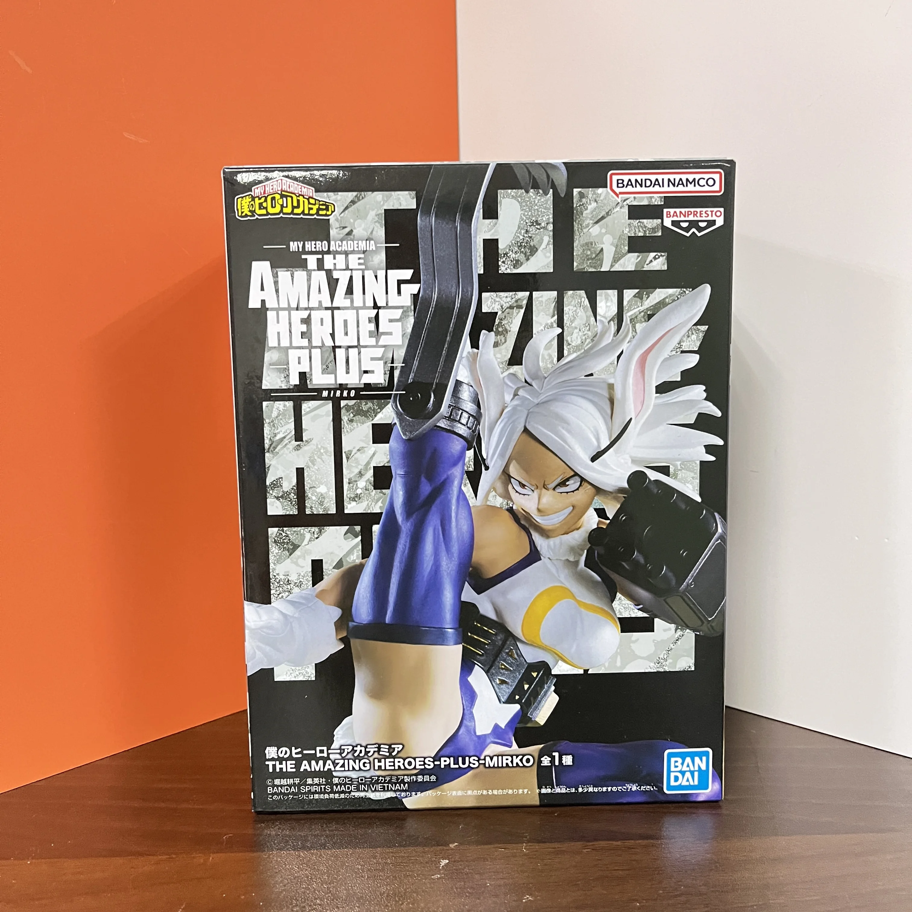 bid Toys Hero-M 完成品フィギュア Original BANDAI My Hero Academia Mirko THE Amazing Heroes Plus