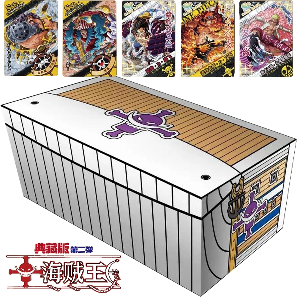 ONE PIECE Collection Card For Children Roronoa Zoro Luffy Brook Japanese Classic Popular Anime Limited Game Card Christmas Gifts