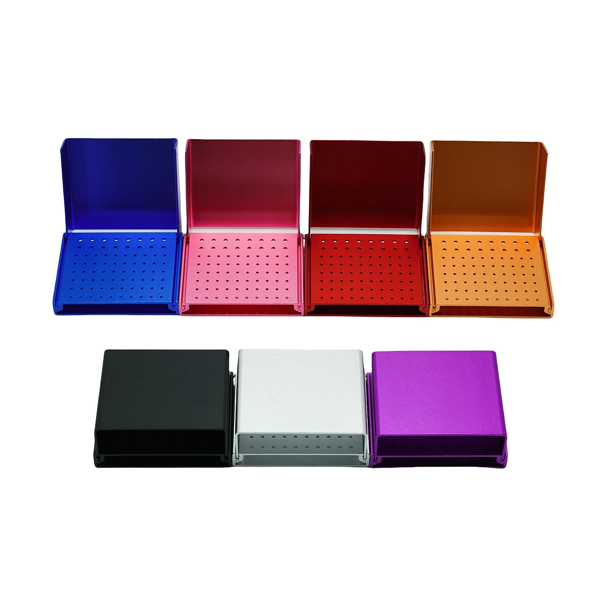 

Одноразовый стерилизуемый в автоклаве держатель для стоматологических боров на 76 отверстий, блок для дезинфекции алмазных боров и сверл