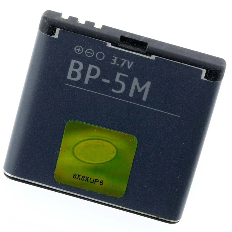 

Original BP-5M phone battery for Nokia 6220 Classic 6500 Slide 8600 Luna 6110 Navigator 5610 5700 6500S 7390